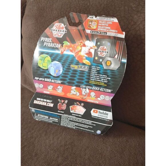 Bakugan Battle Planet - Pyrus Pyravian Starter Pack - Picture 5 of 7